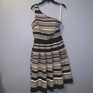 White House Black Market one shoulder dress